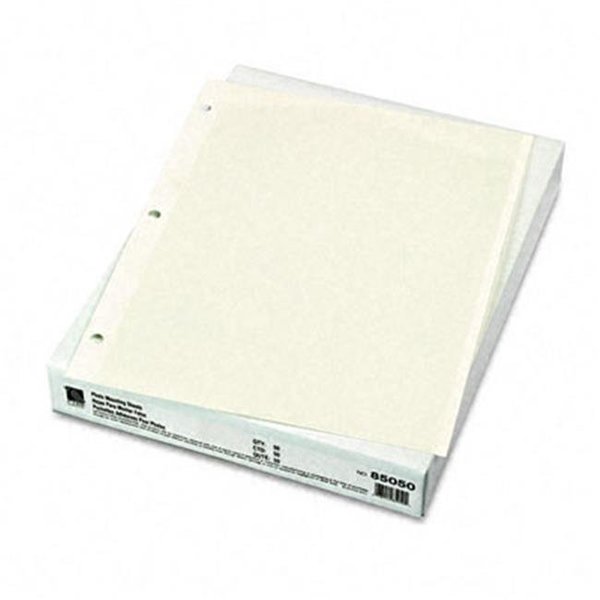 C-Line Products C-Line 85050 Redi-Mount Photo Sheets  3-Hole Punched  11 x 9  50 Sheets per Box 85050